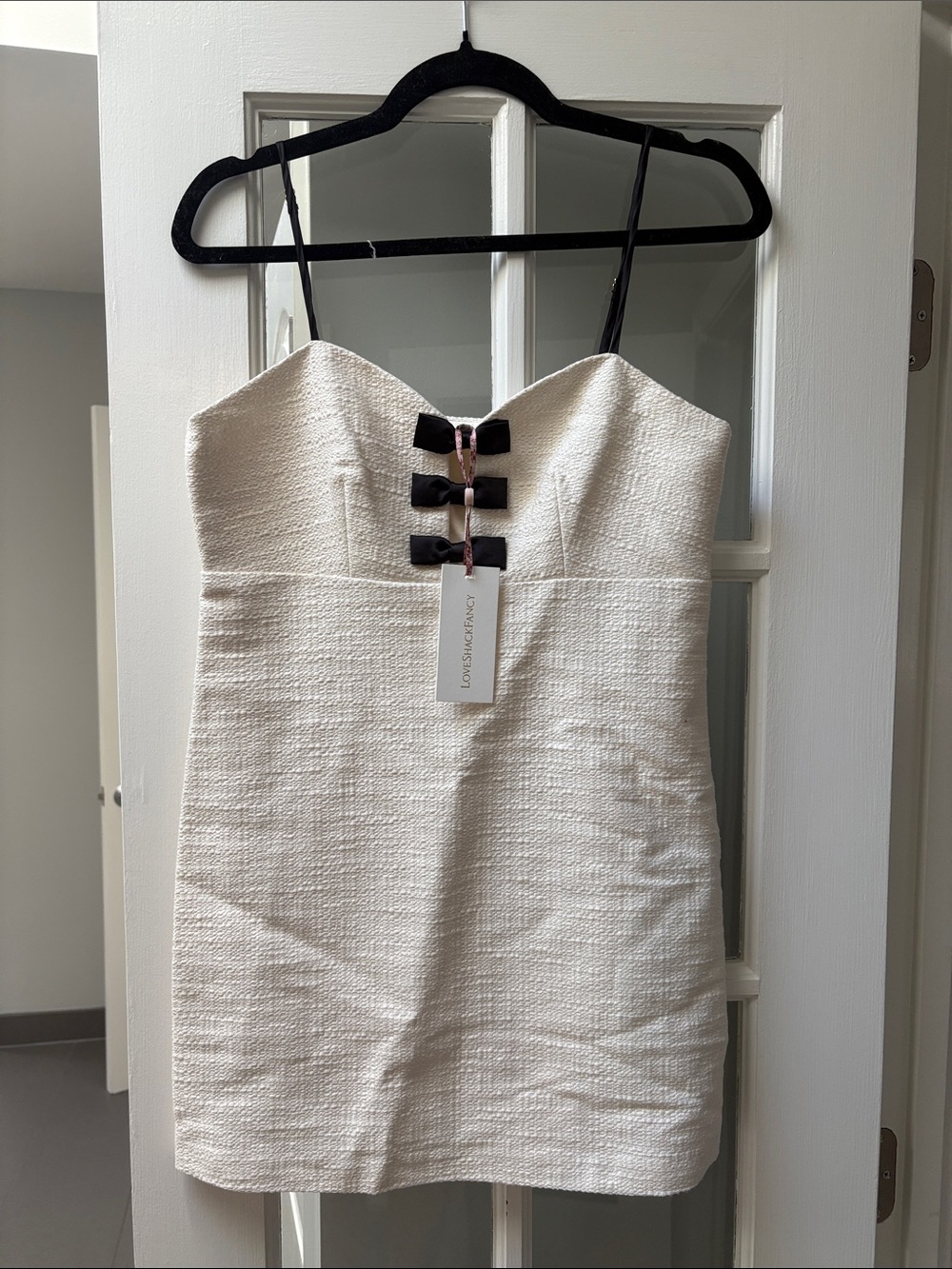 Love shack fancy Adelaide cream dress
